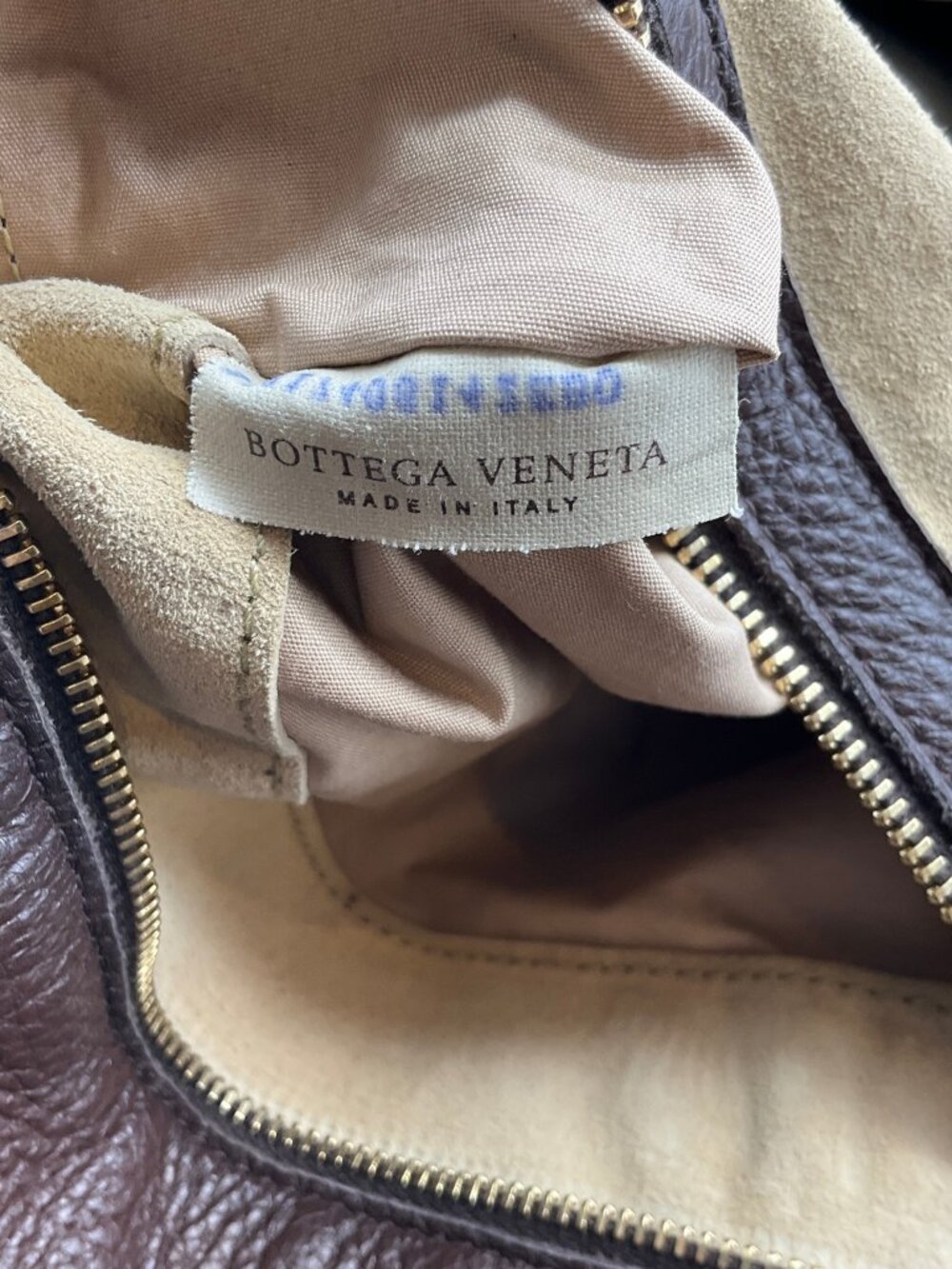 Bottega Veneta Brown Leather Large Pouch Bag - Picture 6 of 7